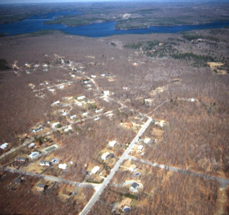 Subdivision aerial photo